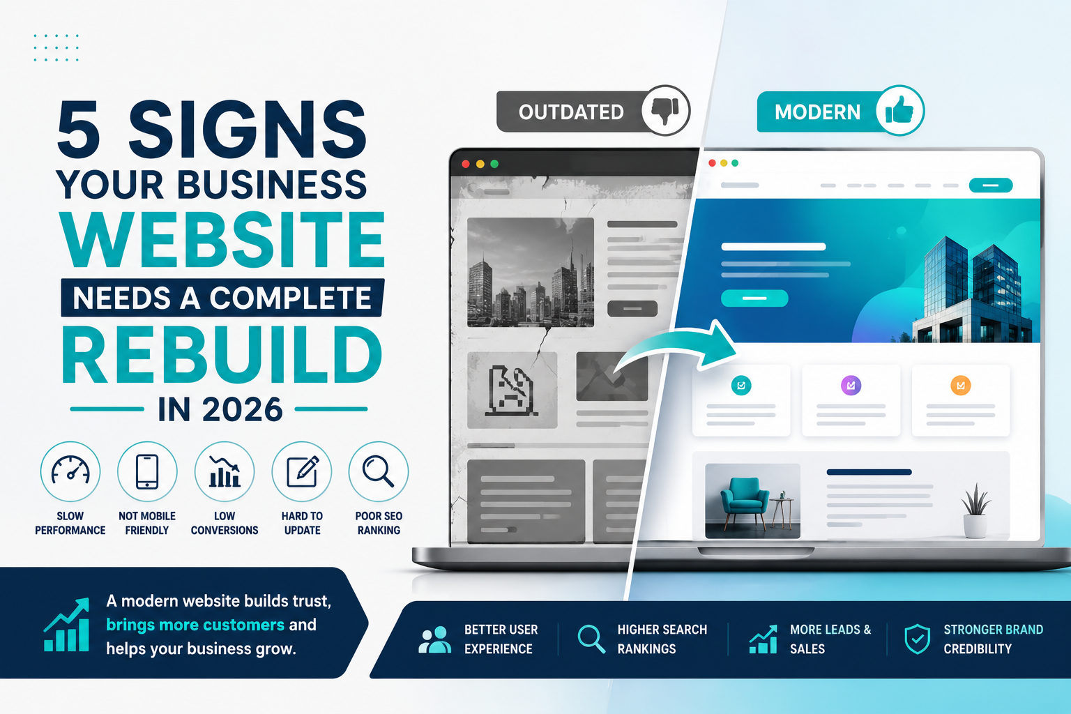 5 Signs Your Business Website Needs a Complete Rebuild in 2026