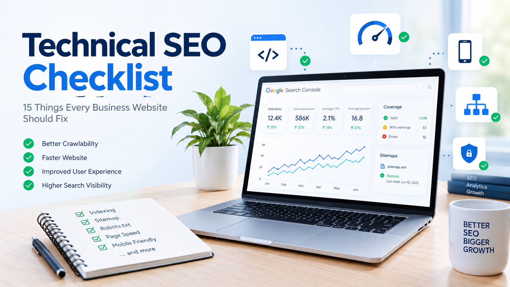 Technical SEO Checklist: 15 Things Every Business Website Should Fix